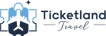 Logo ticketland travel agencia de viajes a orlando florida